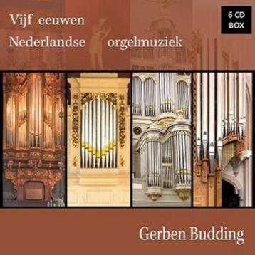 6CD Vijf eeuwen Nederlandse orgelmuziek Gerben Budding orgel beschikbaar voor biedingen