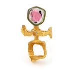 Lapponia bjorn weckstrom rare artpiece 14k gold 57size, Ophalen of Verzenden, Zo goed als nieuw, Goud, Dame