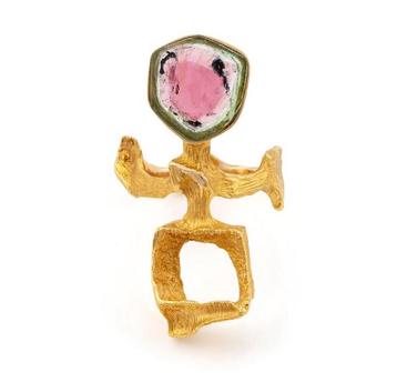 Lapponia bjorn weckstrom rare artpiece 14k gold 57size  beschikbaar voor biedingen