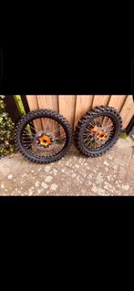 KTM sx sxf Wielen Set kite crosswielen, Ophalen of Verzenden, Gebruikt