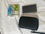 Nintendo DS Lite + Super Mario Bros + Hoesjes, Met games, Gebruikt, Zwart, Ophalen of Verzenden
