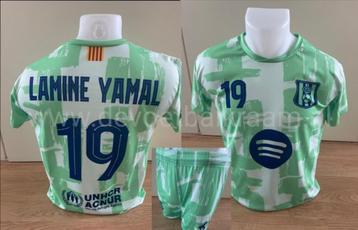 latine  YAMAL voetbal tenue uit kleur spaans club2025 beschikbaar voor biedingen