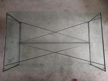 Glazen design tafel als nieuw Roche bobois beschikbaar voor biedingen