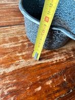 Emaille wolken steelpannetje, Huis en Inrichting, Keuken | Potten en Pannen, Ophalen of Verzenden, Gebruikt, Overige materialen