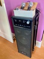 Skytech mobiele karaoke set compleet, Audio, Tv en Foto, Karaoke-apparatuur, Ophalen, Gebruikt, Complete set