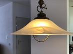Mooie hanglamp wit melkglas, Ophalen, Zo goed als nieuw, Minder dan 50 cm