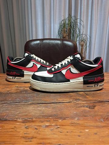 Nike Air Force 1 Shadow 'Black & Red' Size 41 beschikbaar voor biedingen