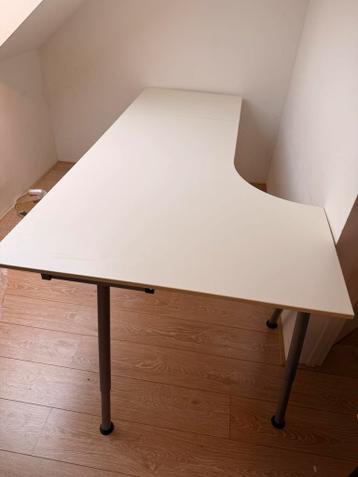 IKEA Galant hoekbureau wit, lengte 220 of 160 cm - afbeelding 1