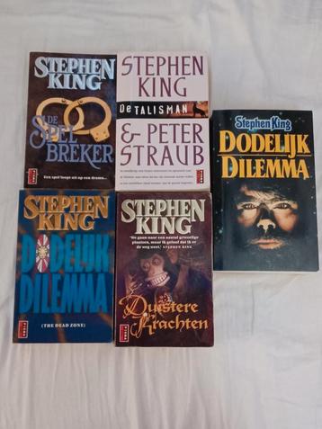 Stephen King boeken beschikbaar voor biedingen