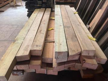 Partij gebruikte balken 180x14x9 / 26x / 46,8m1 = €2,50 pm1 beschikbaar voor biedingen