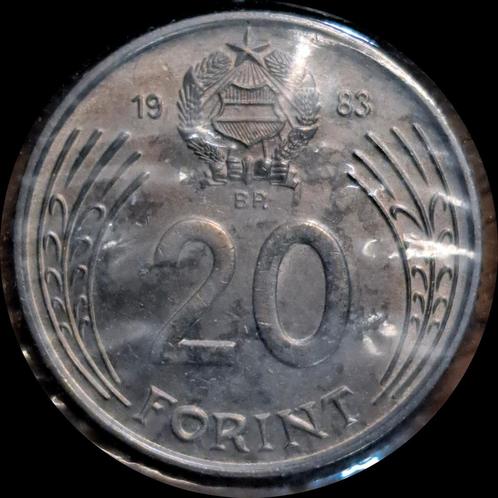 24# Hongarije 20 Forint 1983 km630, Postzegels en Munten, Munten | Europa | Niet-Euromunten, Hongarije, Verzenden