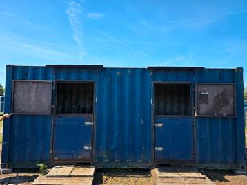 Containerstal 20ft (6 x 2,5) beschikbaar voor biedingen