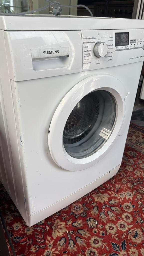 Siemens Wasmachine WM14E427NL, Witgoed en Apparatuur, Wasmachines, Gebruikt, Voorlader, 6 tot 8 kg, 85 tot 90 cm, 1200 tot 1600 toeren