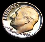 **  PRACHTIGE One Dime Roosevelt 1980 - S - Proof -UC *, Postzegels en Munten, Munten | Amerika, Verzenden, Noord-Amerika, Losse munt