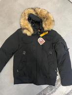 Pjs winterjas bontkraag, Ophalen of Verzenden, Zo goed als nieuw, Zwart