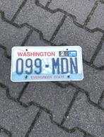 Kentekenplaat Washington, Ophalen of Verzenden, Zo goed als nieuw