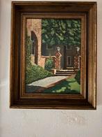 Kunstschilder J.Wentholt: oude afb. v.e.statenhuis., Ophalen