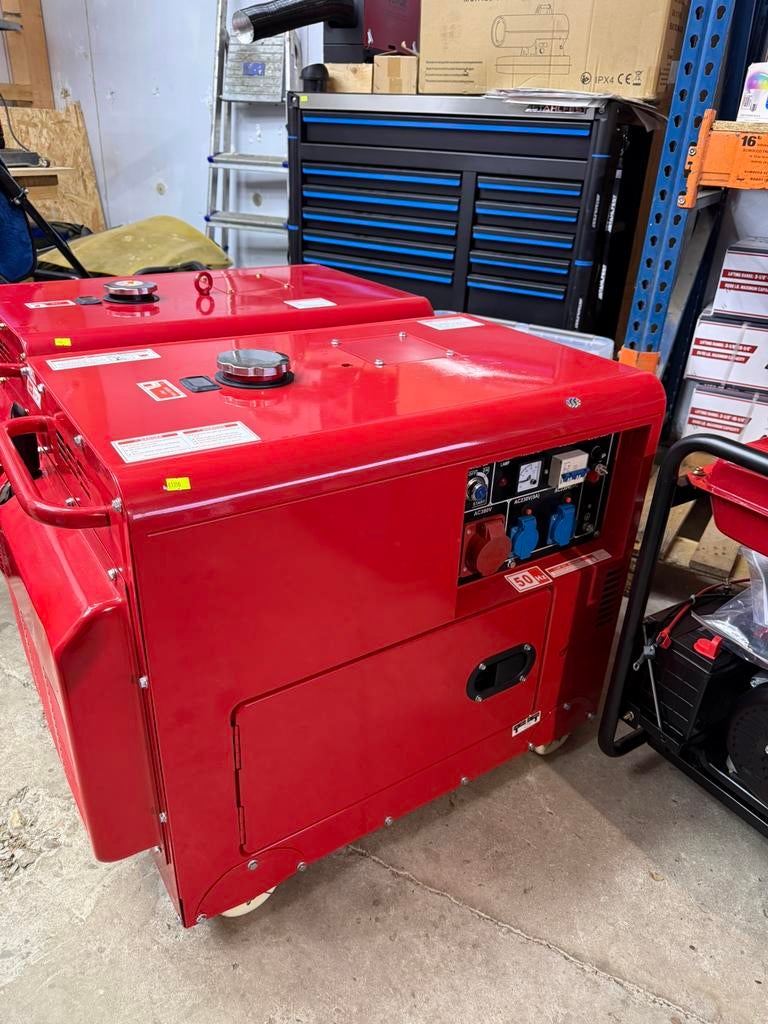 Diverse diesel noodstroom generator aggregaat 230v 380 nieuw, Doe-het-zelf en Verbouw, Aggregaten, Nieuw, Dieselolie, 5 tot 10 kVA