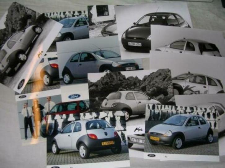 Persfoto’s : FORD KA	1e type, Boeken, Auto's | Folders en Tijdschriften, Zo goed als nieuw, Ford, Ophalen of Verzenden