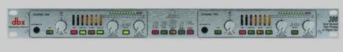 dbx 386 Dual Tube preamp, Muziek en Instrumenten, Effecten, Ophalen of Verzenden