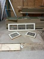3 raampjes met 5 glas-in-lood ruitjes, Ophalen