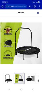 Fitness Trampoline met Handvat - zo goed als nieuw!, Ophalen, Nieuw, Buik, Overige typen