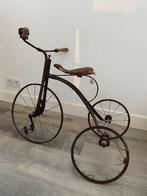 Antieke kinderfiets driewieler fiets gietijzer, Ophalen, Gebruikt