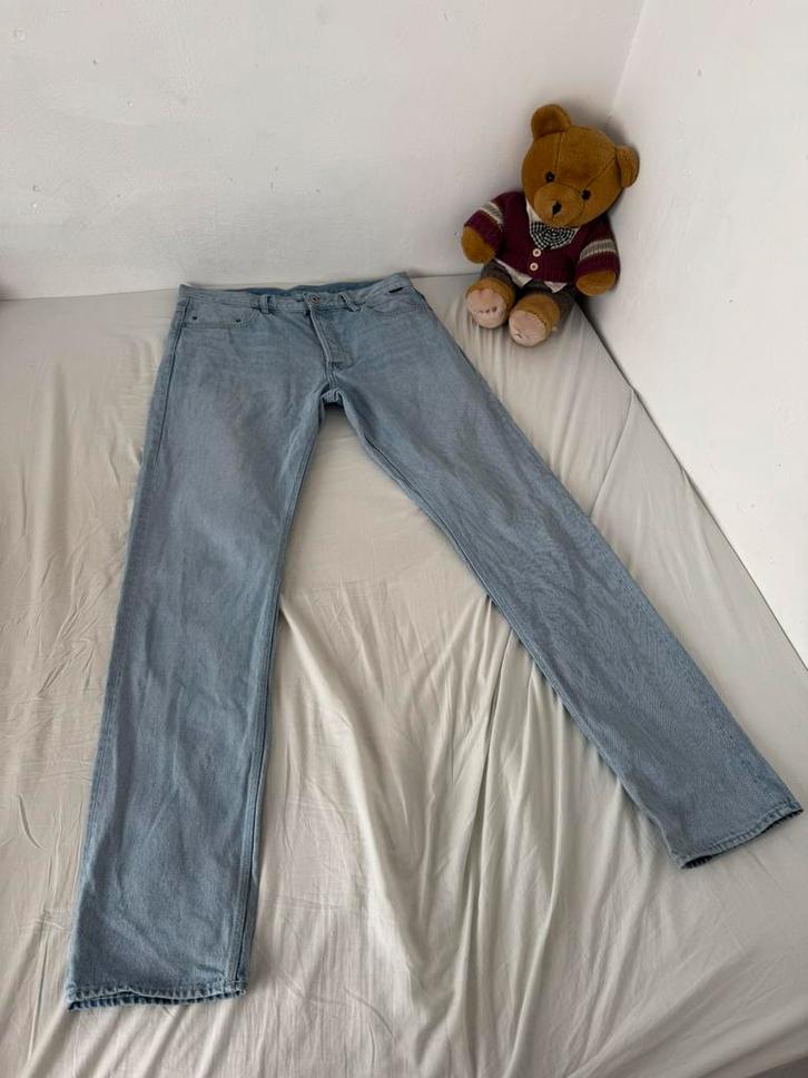 Unieke G-Star RAW jeans, Kleding | Heren, Spijkerbroeken en Jeans, Zo goed als nieuw, W36 - W38 (confectie 52/54), Blauw, Ophalen of Verzenden