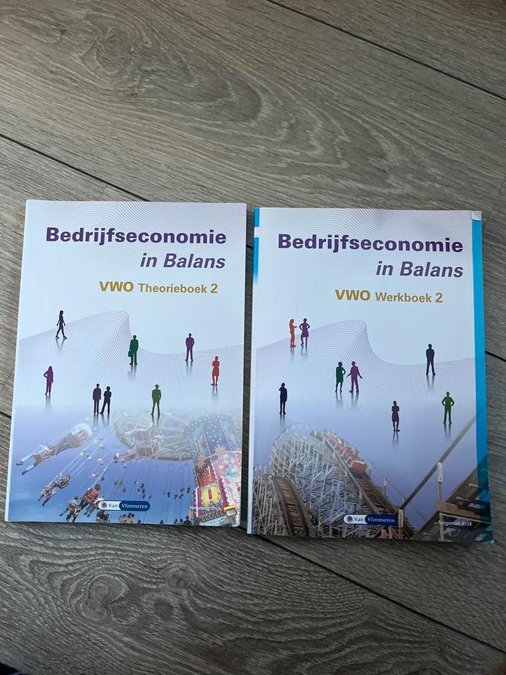 Bedrijfseconomie in Balans VWO, Boeken, Schoolboeken, Zo goed als nieuw, Bedrijfseconomie of M&O, VWO, Ophalen of Verzenden