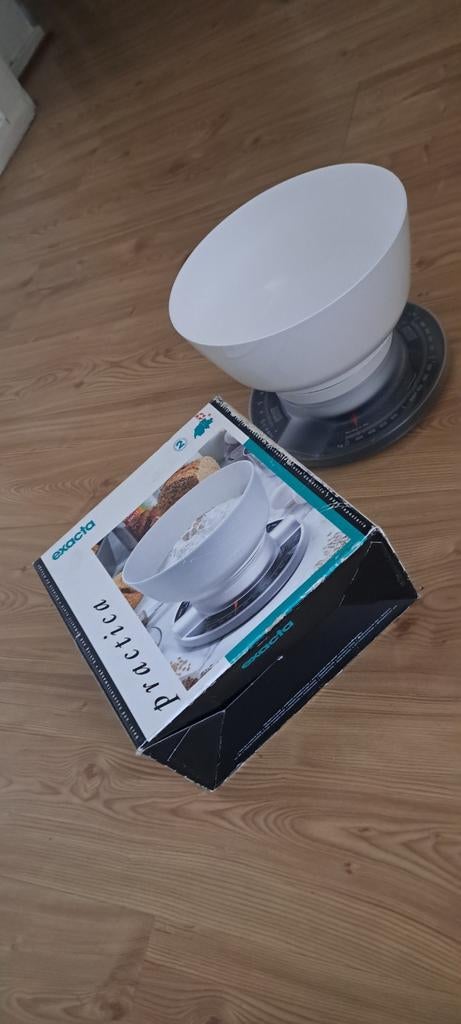 Keukenweegschaal met plastic XL mengkom, Huis en Inrichting, Keuken | Keukenbenodigdheden, Ophalen of Verzenden