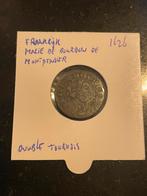FRANCE DOUBLE TOURNOIS 1626 Marie de Bourbon de Montpensier, Ophalen of Verzenden, Frankrijk