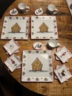 3-delig Kerst Servies - Kop, Bord, schotel, Ophalen of Verzenden, Zo goed als nieuw, Overige stijlen, Porselein