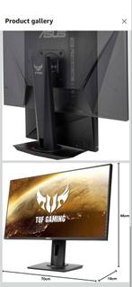 ASUS TUF Gaming Computer Monitor, Gaming, In hoogte verstelbaar, Full HD, Ophalen of Verzenden