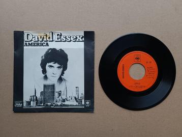 7" Single: David Essex - America (1974)    beschikbaar voor biedingen