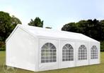 witte partytent te huur 8x4 meter, Tuin en Terras, Partytenten, Opvouwbaar, Partytent, Zo goed als nieuw, 4 tot 6 meter