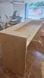 Balie/bar van terug gedroogd en geschaafd hout, Ophalen of Verzenden, Nieuw