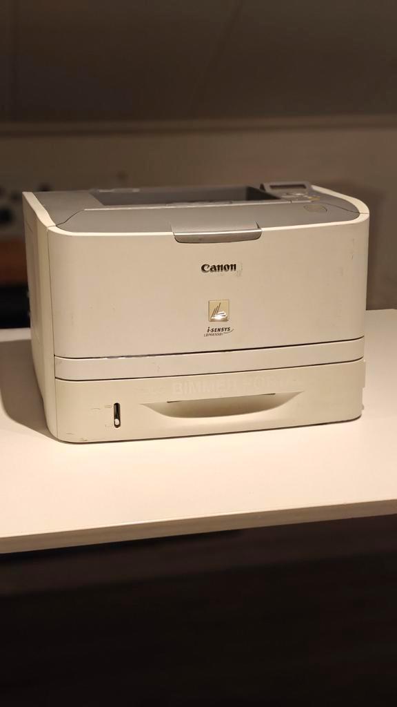 Canon i-SENSYS LBP6650dn Laserprinter - Zwart Wit, Duplex, Computers en Software, Printers, Gebruikt, Ophalen