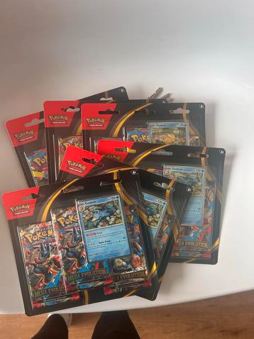Pokémon Mega Evolution Blister Packs - 7 stuks! beschikbaar voor biedingen