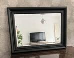 Mooie spiegel zwart 75 x 56 faset geslepen rand punt gaaf, Huis en Inrichting, Woonaccessoires | Spiegels, Ophalen, Zo goed als nieuw