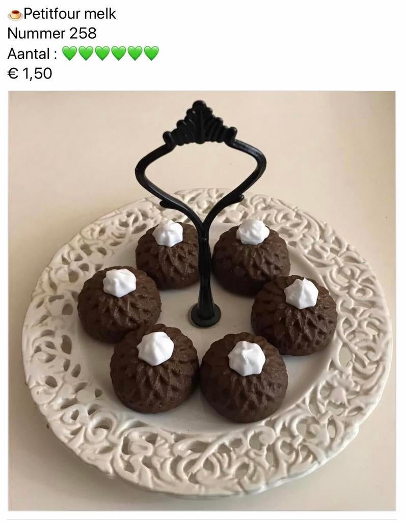 Div decoratie nep petitfour petitfours DEEL 4, Huis en Inrichting, Woonaccessoires | Overige, Ophalen, Nieuw