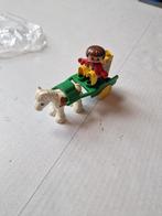 LEGO Duplo 2695-1 Paard en Kar, Ophalen of Verzenden, Gebruikt, Complete set, Duplo