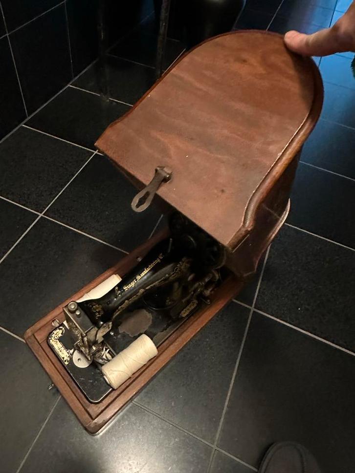 Antieke Singer Naaimachine, Antiek en Kunst, Antiek | Naaimachines, Ophalen of Verzenden