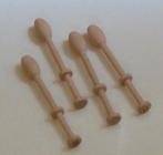 16 houten kantklosjes - 120625, Ophalen of Verzenden, Zo goed als nieuw, Klos(sen)