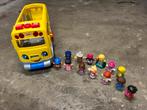 Fisher price bus met 13 passagiers., Kinderen en Baby's, Speelgoed | Speelgoedvoertuigen, Ophalen, Zo goed als nieuw