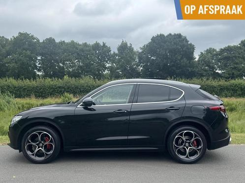 Alfa Romeo Stelvio 2.0 T Q4 Luxery, 320pk, 20",Pano, vol!, Auto's, Alfa Romeo, Bedrijf, Te koop, Stelvio, 4x4, ABS, Achteruitrijcamera