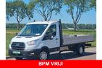 Ford Transit L4 2.0 Open Laadbak Airco Cruise Control Euro6, Auto's, Bestelauto's, Electronic Stability Program (ESP), Achterwielaandrijving