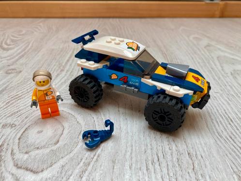 Lego City Woestijn Rallywagen 60218, Kinderen en Baby's, Speelgoed | Duplo en Lego, Zo goed als nieuw, Lego, Complete set, Ophalen of Verzenden