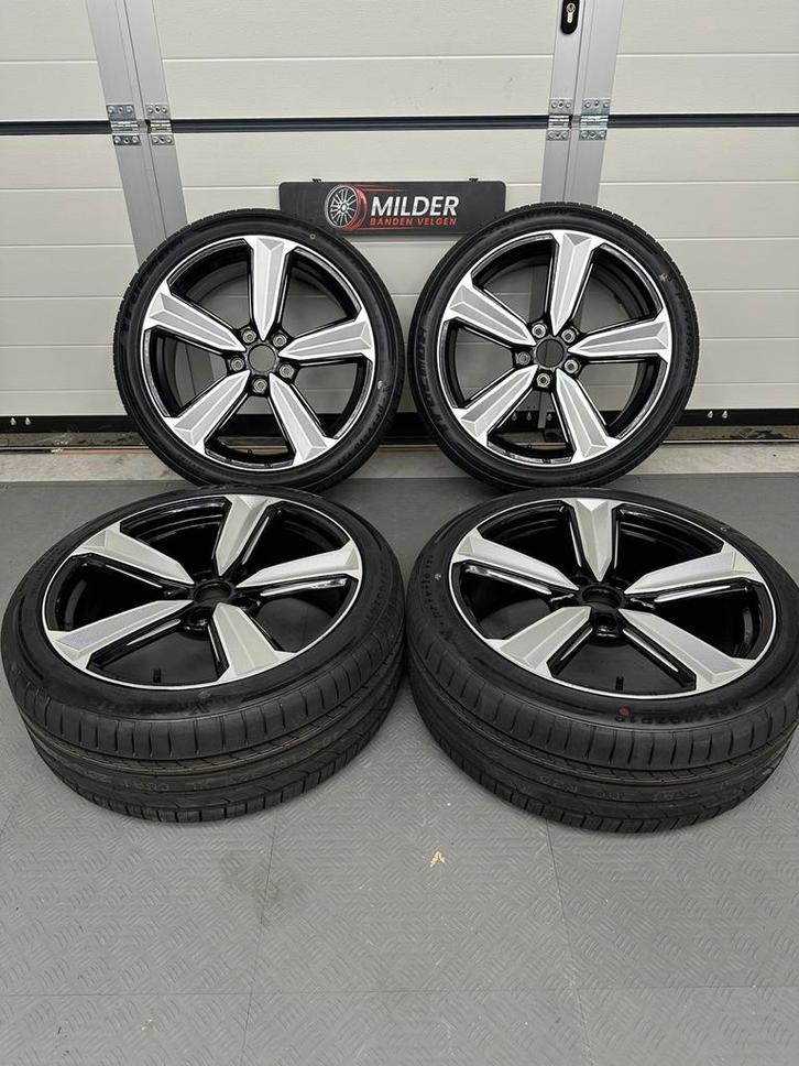 Audi Rs look velgen+tracmax zomer banden 18 inch 5x112 nieuw, Auto-onderdelen, Banden en Velgen, Banden en Velgen, Zomerbanden