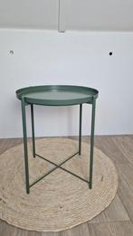 Ikea Gladom Groene Salontafel, 45 tot 60 cm, Minder dan 55 cm, Rond, Ophalen of Verzenden