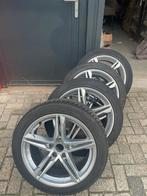 18” Velgen - 5x112 origineel Audi + Winterbanden, Auto-onderdelen, Banden en Velgen, Ophalen, 18 inch, Gebruikt, Banden en Velgen